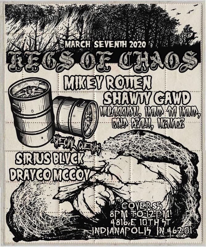 bedheadced's tweet image. Yo so I play guitar in this new band @ColdRealm and everyone but me lives in Illinois. 

This Saturday we’re playing our first Indy show and I would love to see all my Hoosier natives here. This is gonna be such a crazy house show I’m so excited.