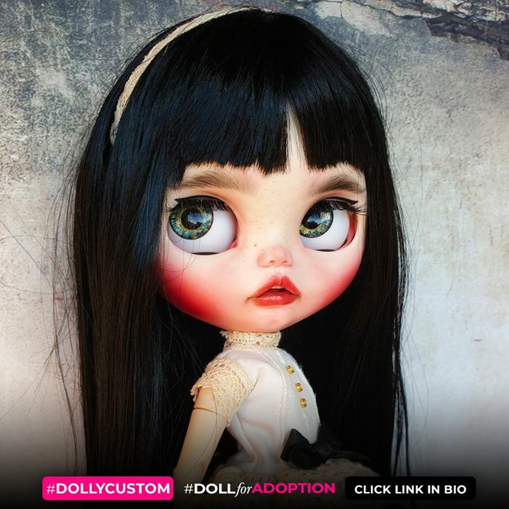 Custom Blythe Doll for Adoption by OllyMarty: etsy.me/2vqt1Pa #dollycustom
