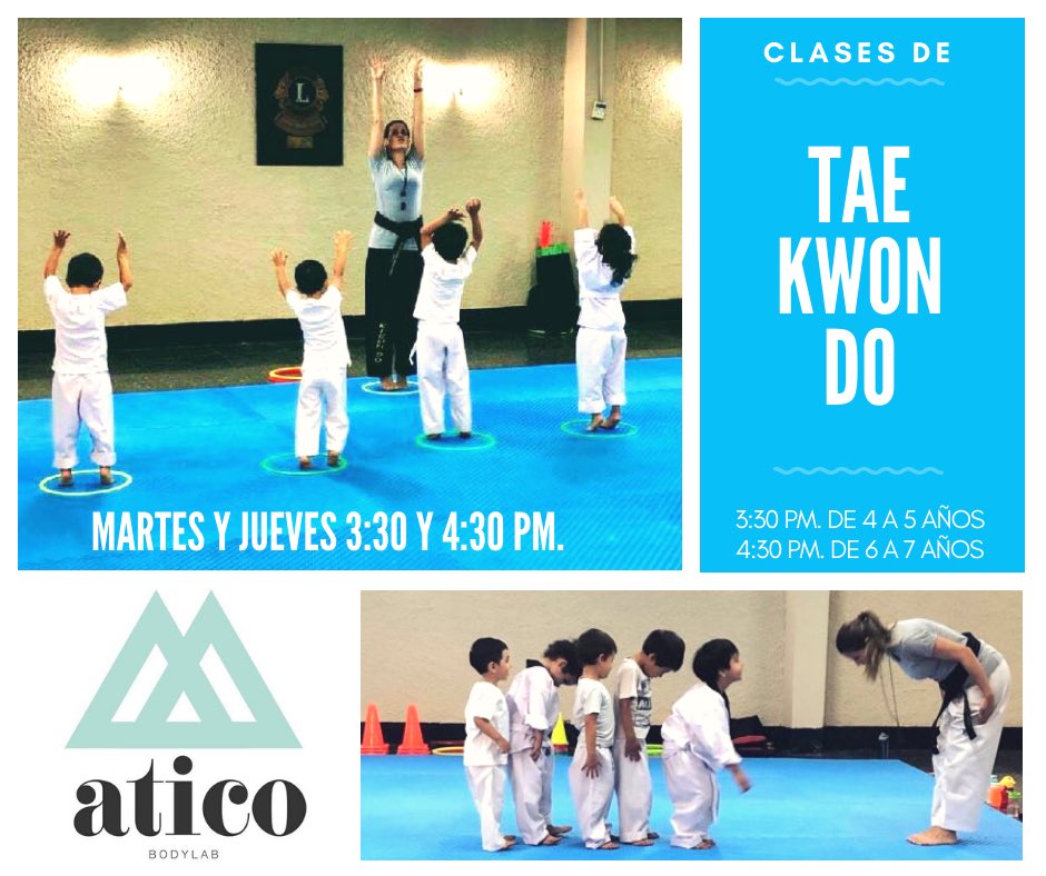 aticobodylab's tweet photo. Nuevos horarios de #taekwondo https://t.co/CuhLy3nKOy