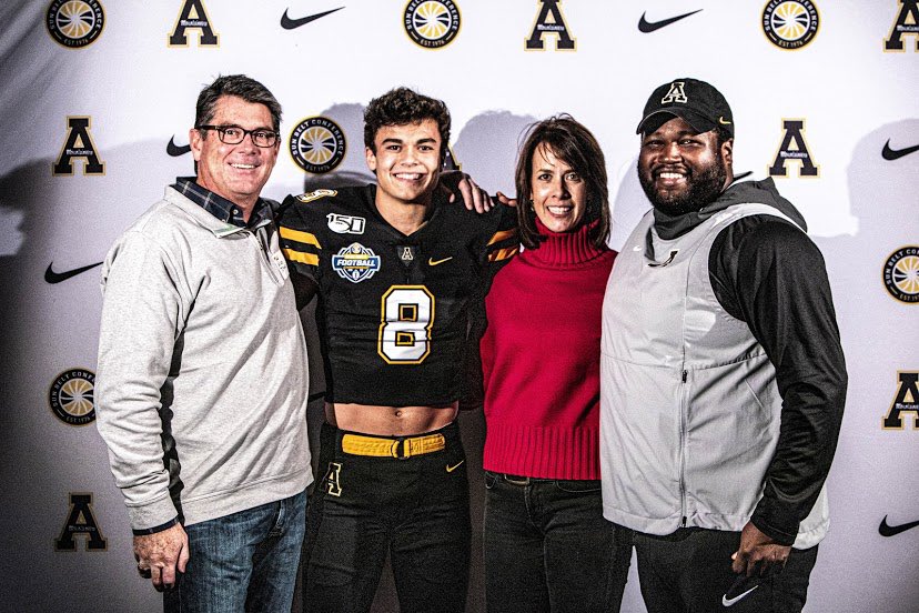Had a great time up on the Rock for Junior Day with <a href="/CortBraswell/">Coach Cort Braswell</a>! #AppState