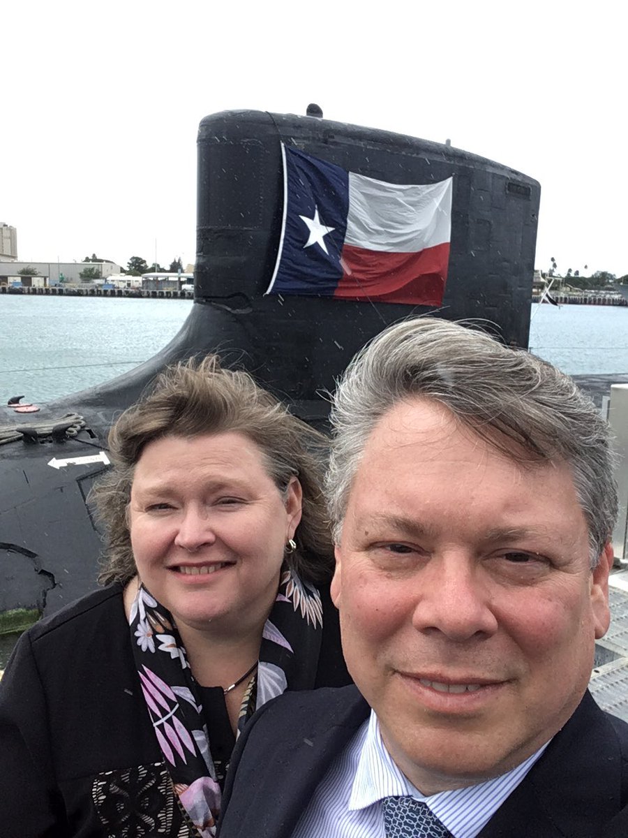 CEHaddock's tweet photo. @DugBegley Dug - you give me way too much credit (or blame). The @HouPublicWorks team is both capable and empowered to perform in any and all circumstances - allowing me the privilege of being Mrs. Will Haddock at the USS Texas Change of Command last week. https://t.co/GXGxEUKePy