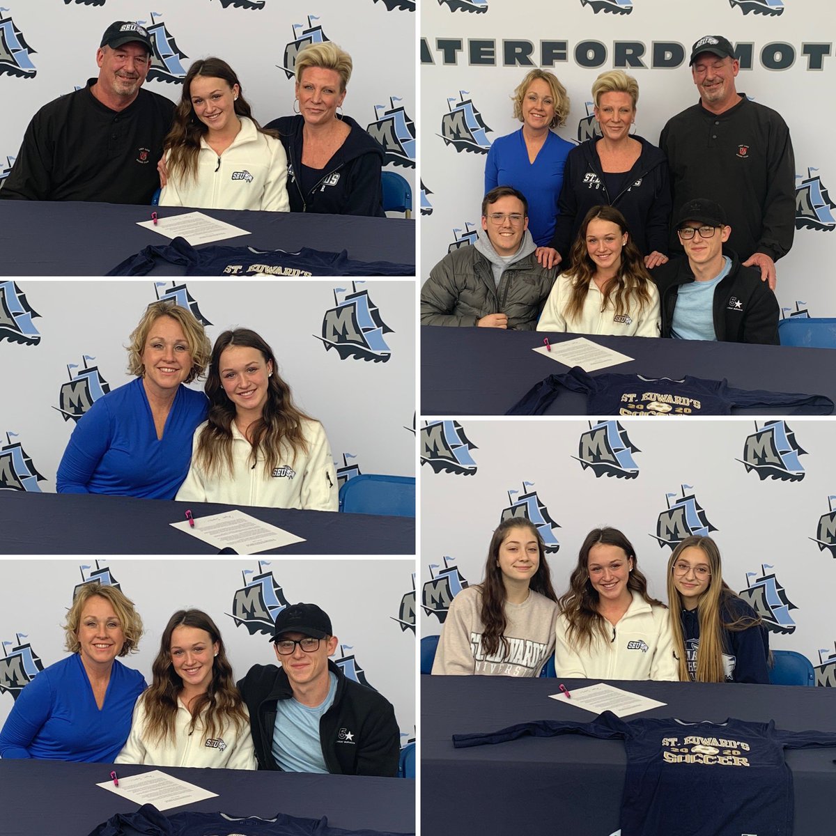 WSDATHLETICS's tweet photo. Congratulations to @WaterfordMott Ryann Jergovich who has signed her NLI to play Soccer at NCAA DII St. Edward's University in Austin, Texas! https://t.co/g61Uf49r76