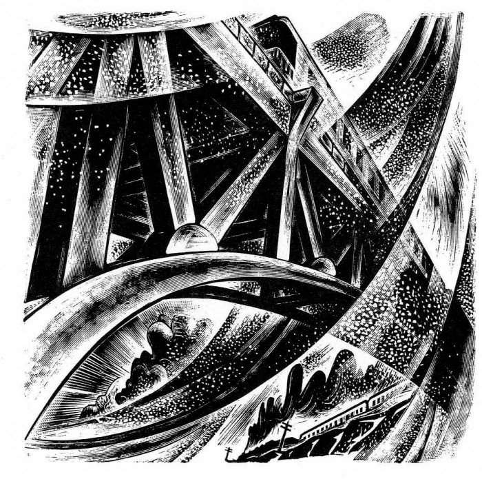 Vertigo by Lynd Ward - God damn I want more! I NEED more! Every moment in this is a masterpiece! IT'S SERIOUSLY SO GOOD!