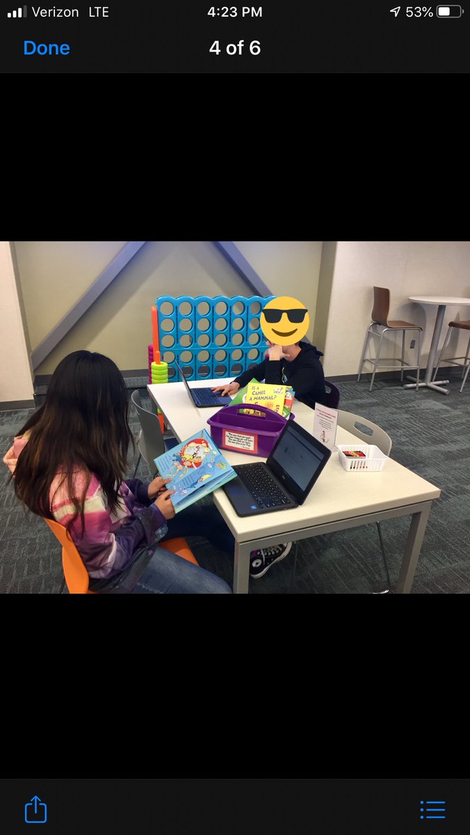 Librarian extraordinarie <a href="/LaDonna__Jones/">LaDonna Jones 💡💻📚</a> strikes again with amazing Dr. Seuss activities and fun for Ridgeview’s students during #ReadAcrossAmerica 👏👏#VisaliaUSD #RidgeviewVUSD