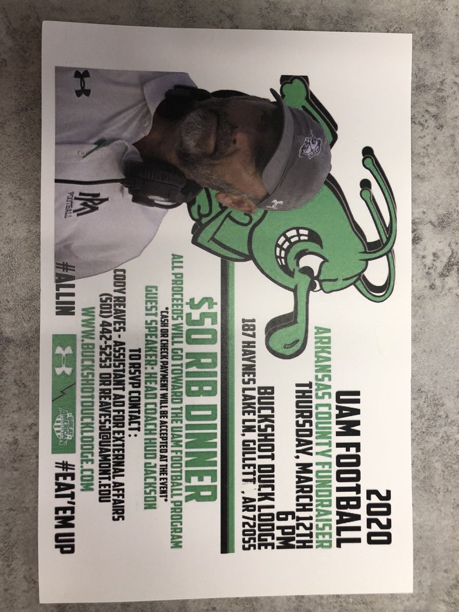 Kyle Luebke🇱🇷🇱🇷🇱🇷🇱🇷🇱🇷🇱🇷🇱🇷🇱🇷 (@74bonus) on Twitter photo Come out and support UAM football. Great man leading this program that is honest with athletes. These guys wrk their butt off for$ for their program. Can’t come and I’m sure they wud take a donation. <a href="/WeevilFootball/">UAM Football</a> Come out and support UAM football. Great man leading this program that is honest with athletes. These guys wrk their butt off for$ for their program. Can’t come and I’m sure they wud take a donation. <a href="/WeevilFootball/">UAM Football</a>