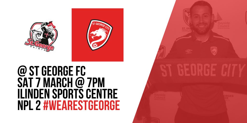 LOCAL DERBY! 
We kick off our #NPL2 campaign against <a href="/stgeorgefc/">St George FC</a> this Saturday night. See you there!