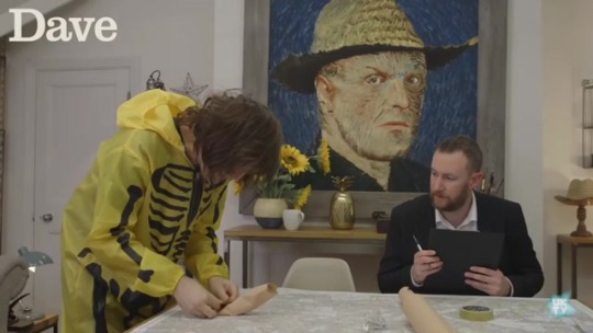 NeroTrask's tweet photo. Took a break from politics and pandemics because it's Tuesday! That means a new episode of #Taskmaster Season 4 on YouTube. Cheering for my child bride, Noel Fielding, but love them all and laughing so hard. Thanks, #DaveUK. @noelfielding11 https://t.co/ZWe0XMW3iG