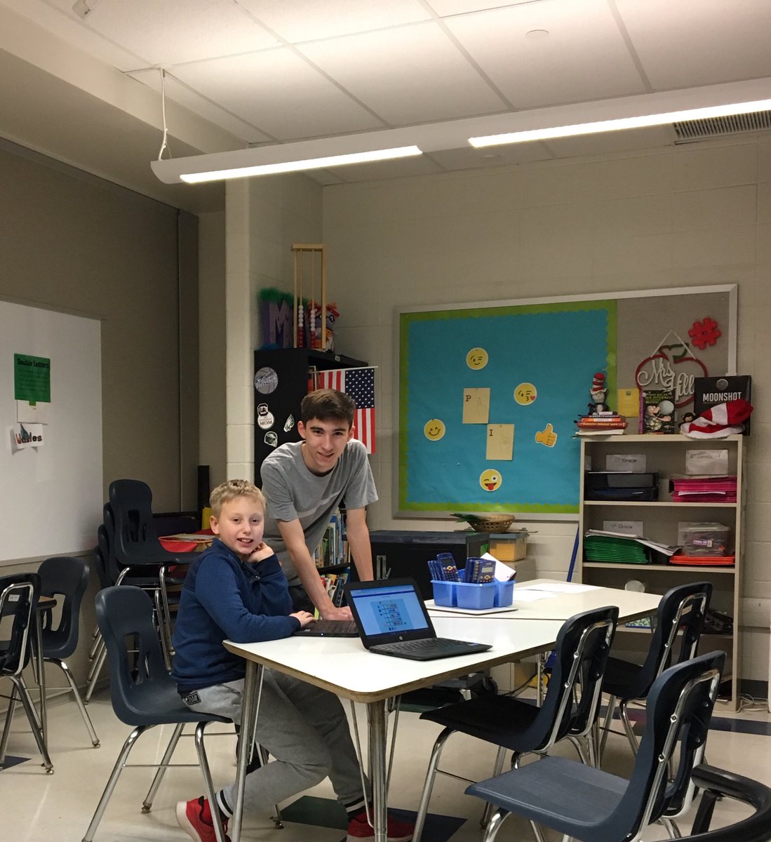 Math is always better when a <a href="/CouncilRockSD/">Council Rock</a> North Math Mentor is in the house. Trying to complete <a href="/FirstInMath/">First In Math</a> Skill Sets to reach 100% on his Goal Index. <a href="/MrsMartin4thGES/">Maureen Martin</a> <a href="/CRNorthNews/">CRN News</a>
