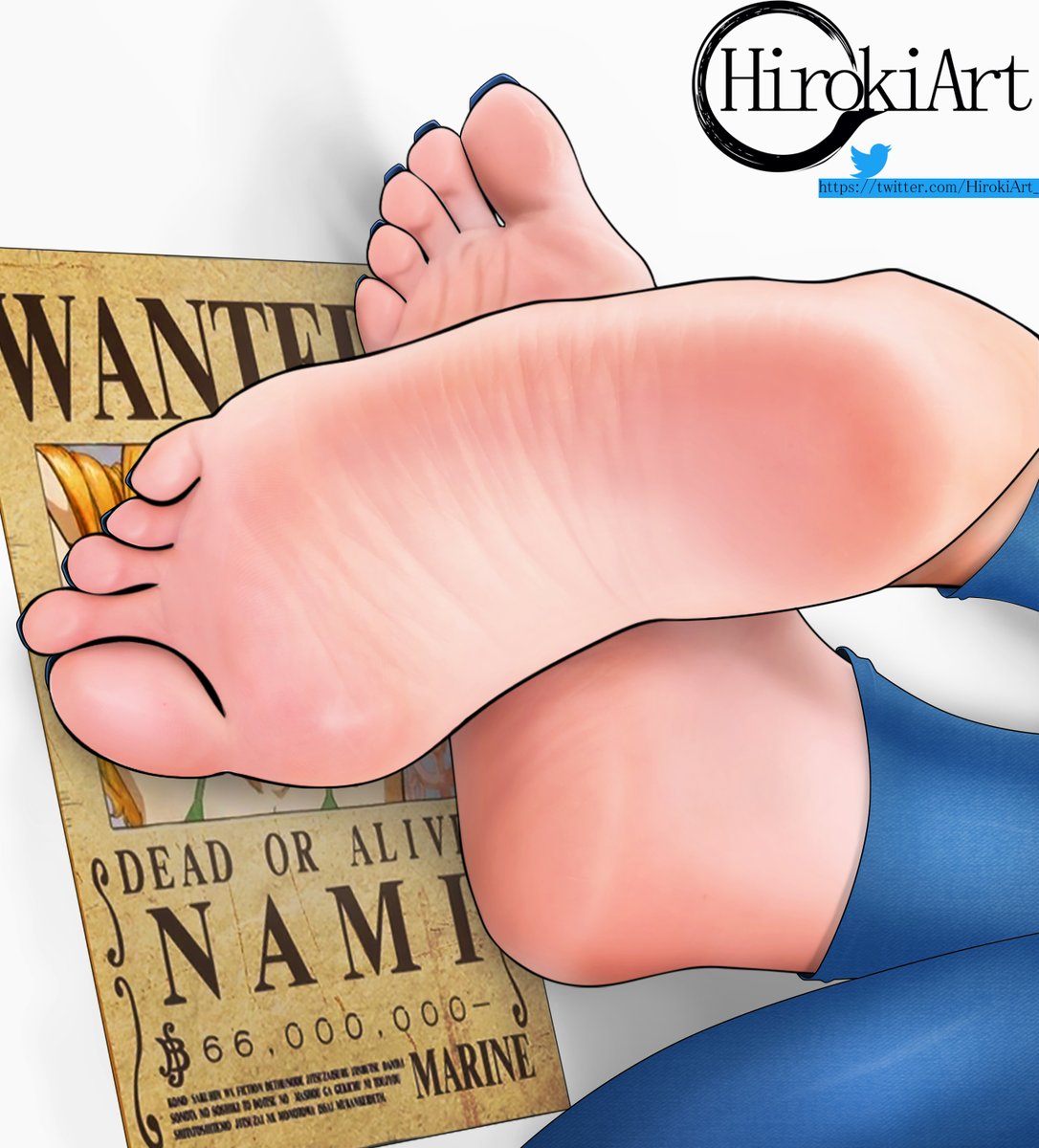 Nico Robin Foot Porn - HirokiArt on Twitter: \