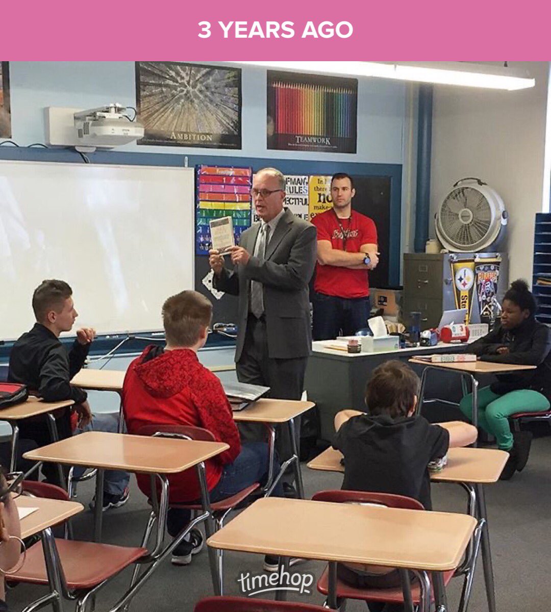 mr_wrabley's tweet photo. Throwback to #ReadAcrossAmerica 2017! Guest readers included Dr. Newman and Dr. Wrabley from @PittJohnstown, @jerryz8551, Mrs. Arcurio, and many more! π @GJSDnews @upj_education #ReadAcrossPA #TheLorax #TellTaleHeart #SagaOfJohnstown #AlexHaley @suenray2 https://t.co/9PqWAQ4TSh