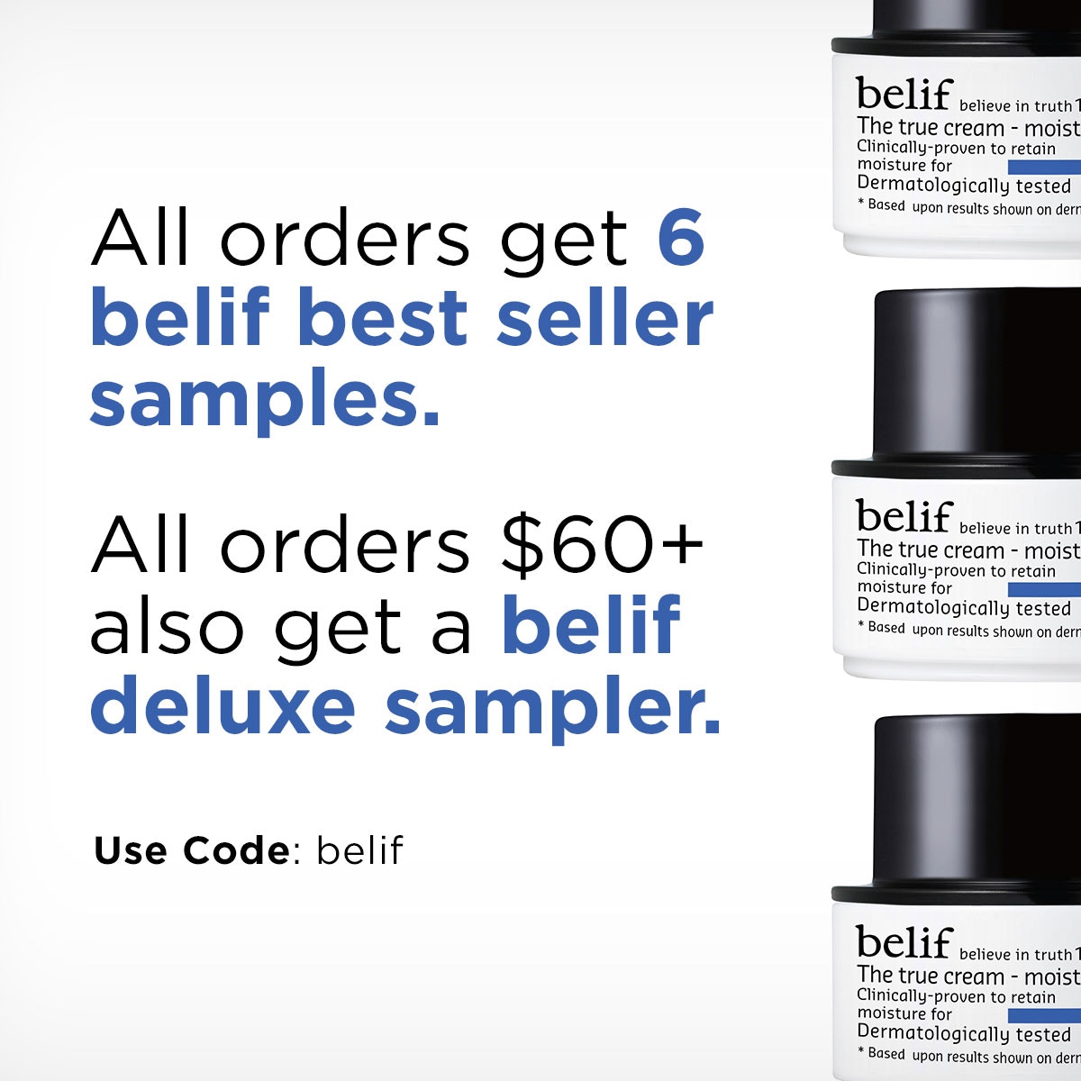 hall_bethC's tweet photo. Belif Sampling - Limited Time! https://t.co/Lcrxo7GTWO https://t.co/8dJNbtEEGL