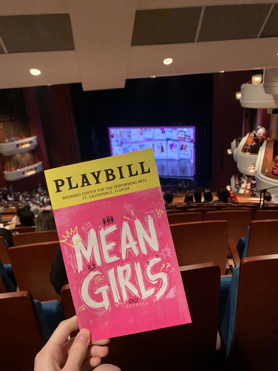 Come see Mean Girls <a href="/browardcenter/">Broward Center</a> #browardcenter #bcpata