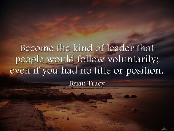OTInstitute's tweet image. Ask yourself, "Are you the kind of person that you would want to follow?"

#leadership #leadershipskills #LeadRight
