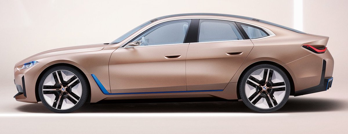 Sellbuyauto's tweet photo. #BMW has unveiled the new #addition to their #electric #range of #vehicles! The #Concepti4 introduces a simplistic yet invigorating #new #style to the #iseries range! The four-door all-electric #coupe also possesses its own #engine #soundtrack composed by Hans Zimmer Himself! https://t.co/BGeksvVruU