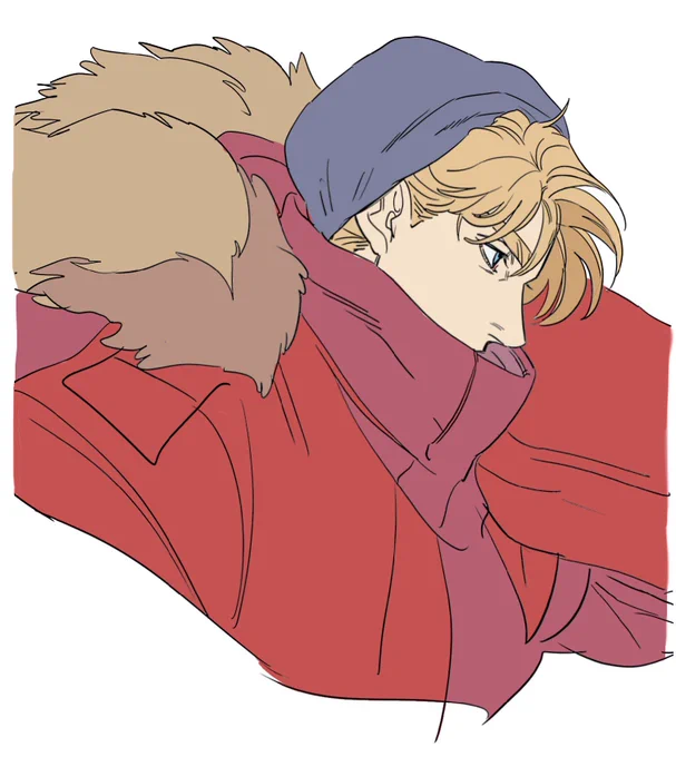 やっぱり15分だと顔しか描けないなぁ 
