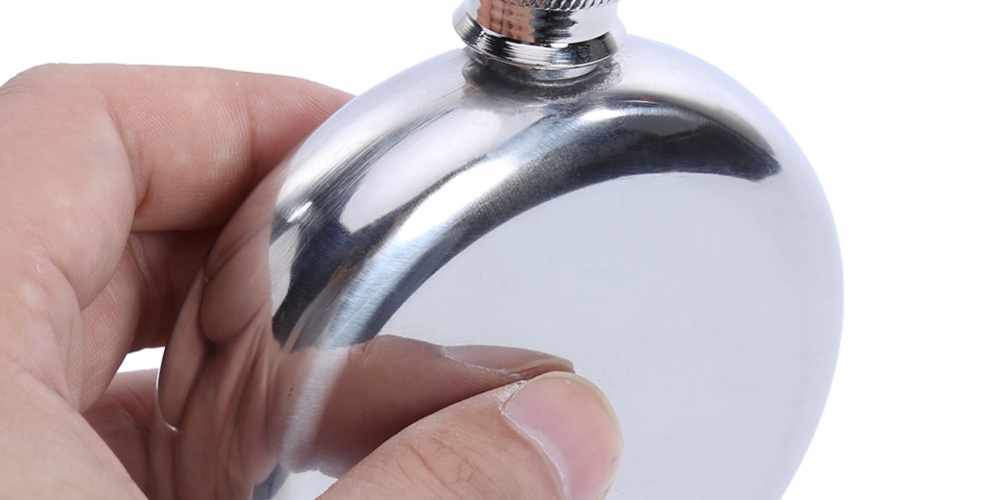 #job #homeparty 150 ml Stainless Steel Flask with Funnel