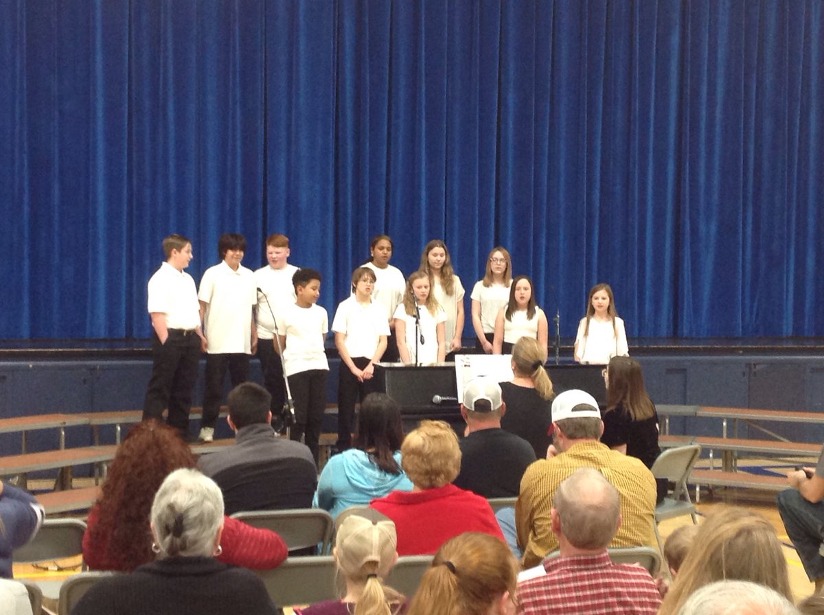 SandyGurss's tweet photo. #PRMSrams created beautiful music at tonight's concert! Nice job students and Mrs. Miller! ⁦@USD449⁩ https://t.co/Il1zidCp0X