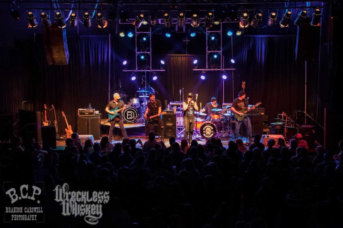 getwreckless16's tweet photo. We definitely Got Wreckless opening for @DrewRBaldridge Saturday night.  Special thank you to Drew, and @citycentercu for having us! https://t.co/LyP3sjAU68