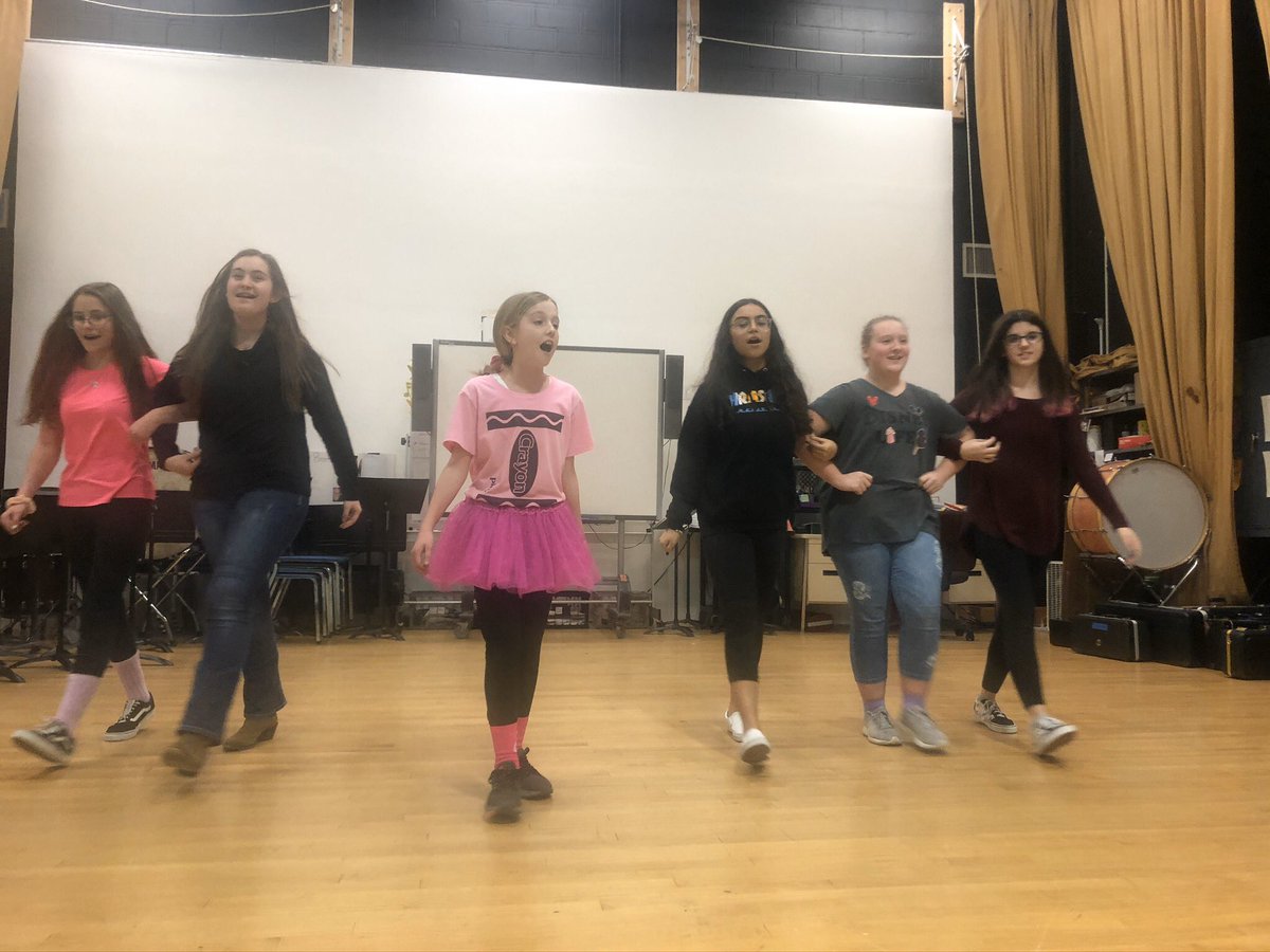 StsDrama's tweet photo. 1 month until showtime!  The Little Mermaid jr is coming along nicely  show dates are Thursday, April 2 at 7 PM and Saturday, April 4 at 1 PM.   Tickets are FREE!  Come see us!! https://t.co/bfqaUdV7H3