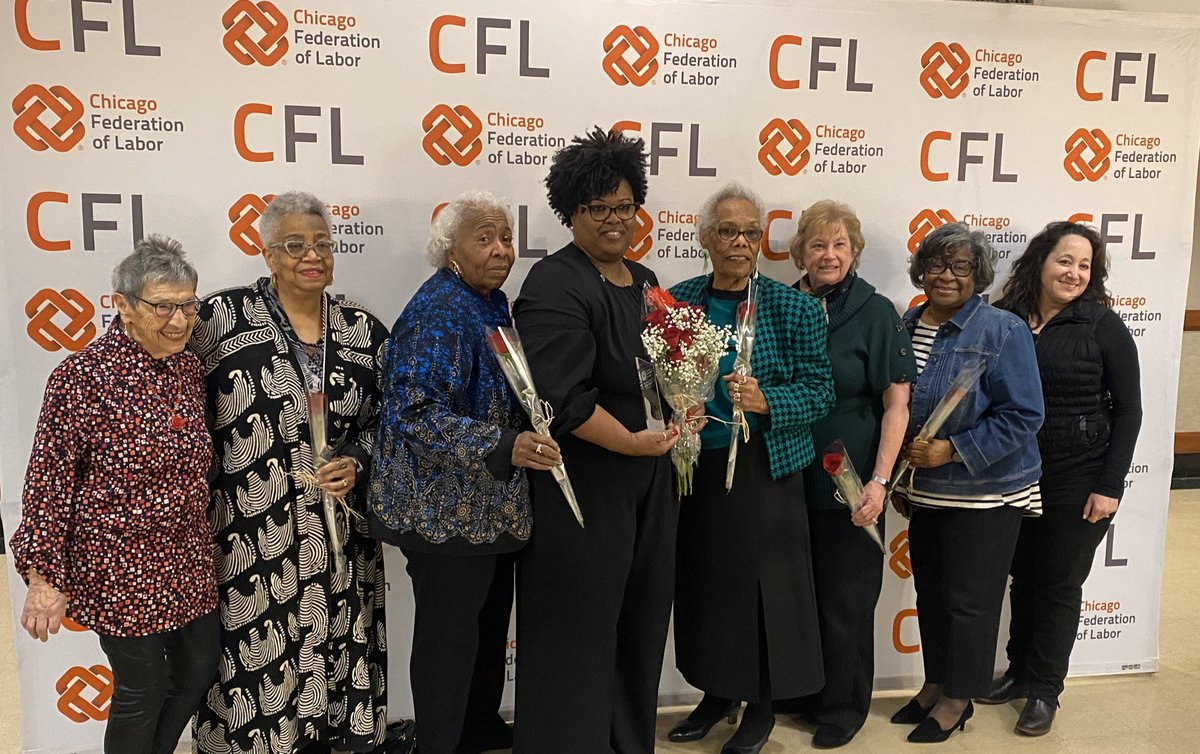 chicagolabor's tweet photo. Tonight, we are proud to honor Elise Foster of @NALC_National Branch 11, the CFL 2020 Woman of the Year! Elise is a role model and an inspiration to the entire Chicago labor movement. Congrats, Elise!

#AllForBetter https://t.co/laGSIXN9To