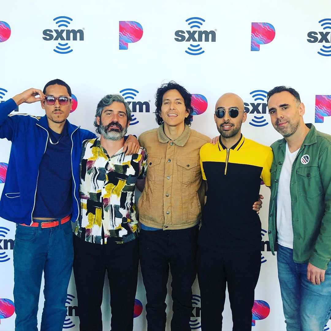 ChicanoBatman's tweet photo. Caught up with our friend &amp; longtime supporter Marcos Juarez today who expressed being as excited as we are proud of the new record. Much love to @pandoramusic/@SIRIUSXM for helping to bring #chicanobatman to the masses in 2020!

.
#pandora #siriusxm #colormylife https://t.co/YdMYSyae9k