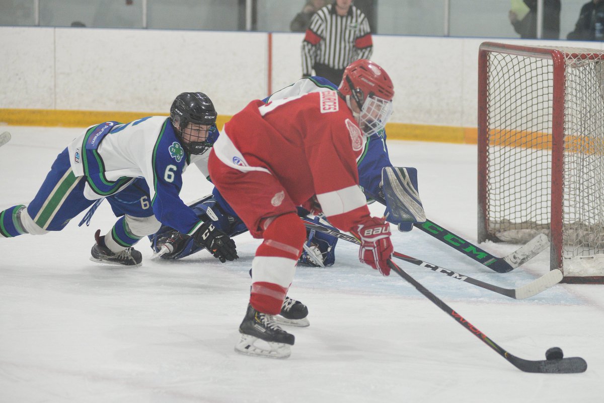 Led by a Kalan Lind hat trick and 38 saves from Lukas Toth, the <a href="/CurrentAa/">Swift Current Bantam AA Broncos</a> Bantam Broncos defeat Weyburn 5-3 to open the playoffs. Brayden Sumner and Theodore McGuire also scored. Game 2 is Thursday in Weyburn.