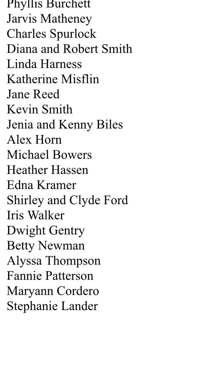 cole_sull's tweet photo. 77 MISSING 
Putnam county officials have released the names of 77 people still missing from overnight tornadoes in Cookeville. 

Here are their names. Please share. 

If you are on the list, officials ask that you call 931-646-4636 so they know you are okay. @wbir https://t.co/EEixzYPeG1