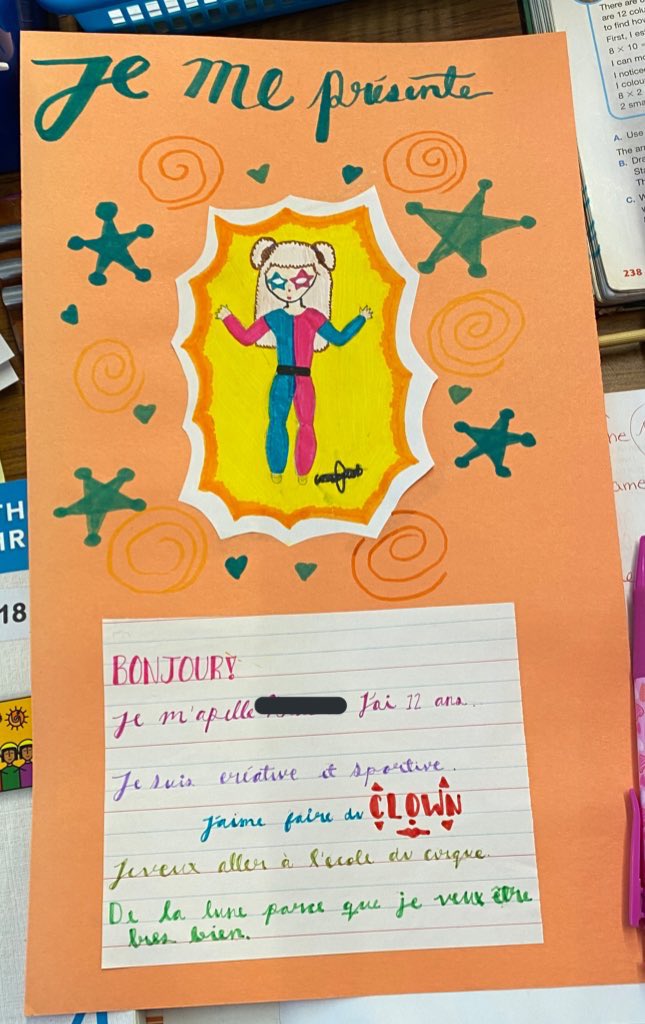 MsCimino8's tweet image. Grade 7’s are coming to an end of their “L’école du Cirque” unit! Can’t wait to see the rest!! #presentationtime