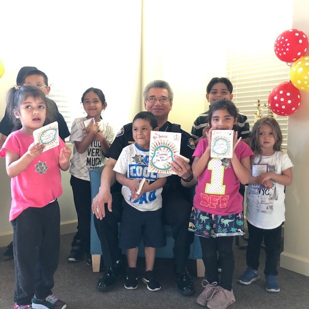 FresnoHousing's tweet photo. “You’re never too old, too wacky, too wild, to pick up a book and read to a child.” - Dr. Seuss
March 2nd was Read Across America Day in honor of Dr. Seuss’s birthday! Several of our sites hosted a birthday celebration with activities, snacks, birthday cake & story time. #FH2020 https://t.co/aNfbBvrBNY