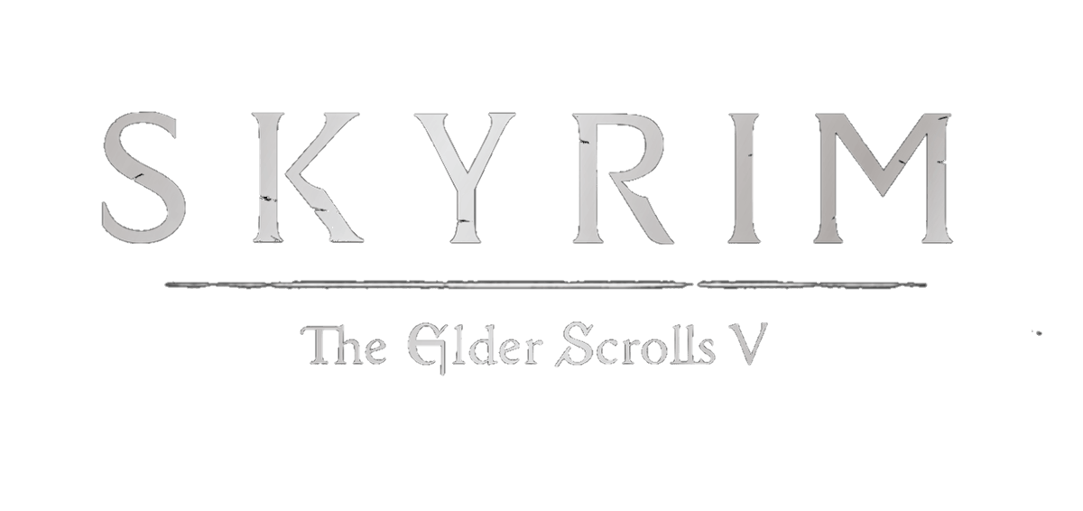 Skyrimのロゴ