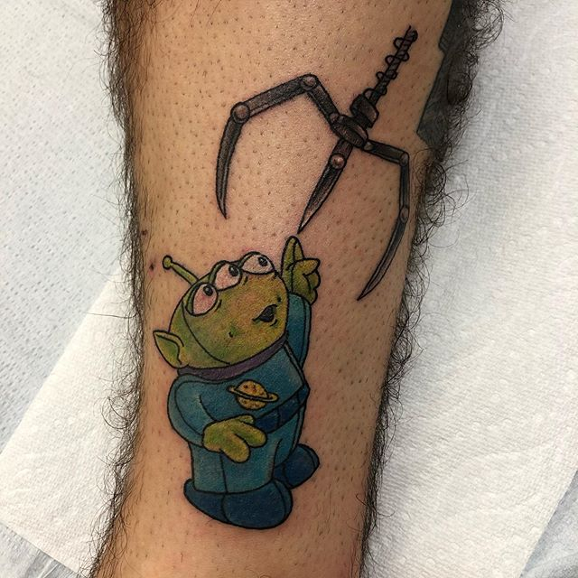 Toy story tattoo  Toy story tattoo Alien tattoo Tattoos