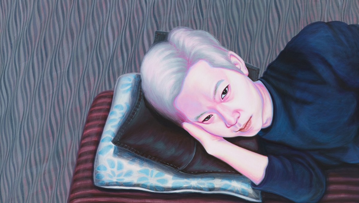 ACA_SHOW's tweet photo. “Blank time” by Kim Kyoung Ok, Gallery Baum, South Korea
.
#asiacontemporaryartshow #contemporaryart #artlovers #discoverart #figurative #colour #art #painting #acrylic #oncanvas #gaze #discoverhongkong #artcollection https://t.co/Y9Q7NX2Yey