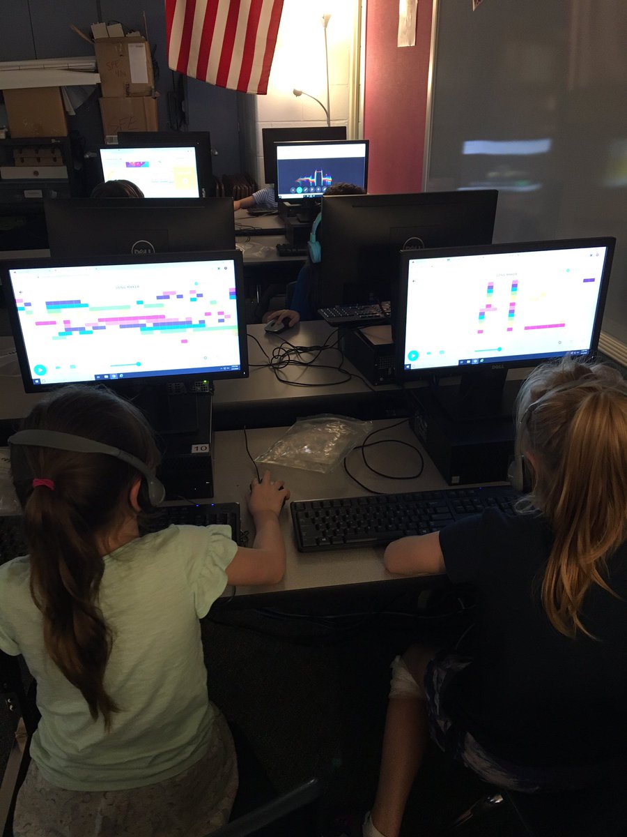 Lori Rose (@sfe_music) on Twitter photo When the music room isn’t available for teaching does the music stop? No way! We make music in the computer lab! What a fun day exploring Chrome Music Lab. The kids loved creating their own music. <a href="/HumbleISD_SFE/">Shadow Forest Elem</a> <a href="/MrsKSaunders/">Mrs. Saunders</a> #sfesharks #chromemusiclab #googleforeducation When the music room isn’t available for teaching does the music stop? No way! We make music in the computer lab! What a fun day exploring Chrome Music Lab. The kids loved creating their own music. <a href="/HumbleISD_SFE/">Shadow Forest Elem</a> <a href="/MrsKSaunders/">Mrs. Saunders</a> #sfesharks #chromemusiclab #googleforeducation