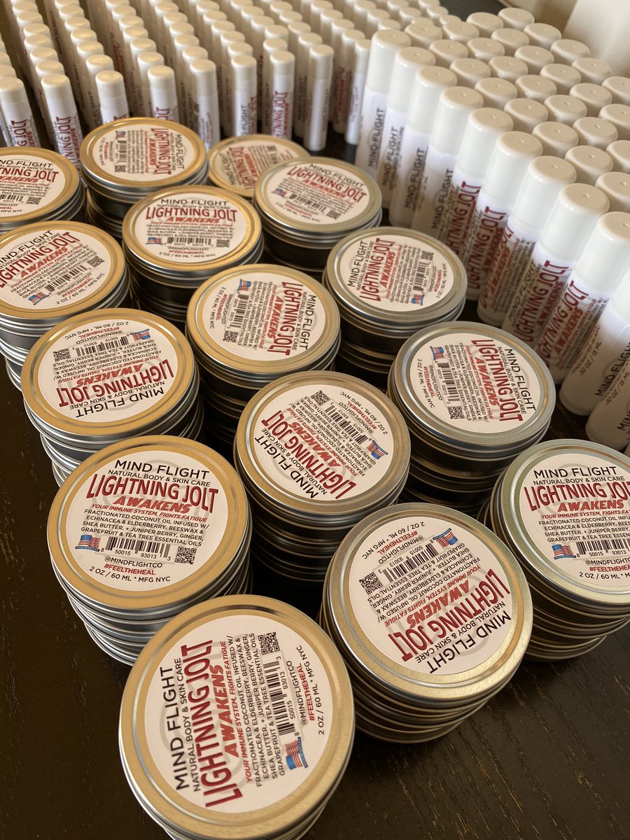 China, Iran or Italy lately? Need an all natural immune #boost? Try “Lightning Jolt” topical skincare salve. Packed w/ echinacea leaf + root, elder flowers w/ essential oils from juniper berry, ginger, grapefruit & tea tree, it awakens! Smells good on your skin. #FeelTheHeal