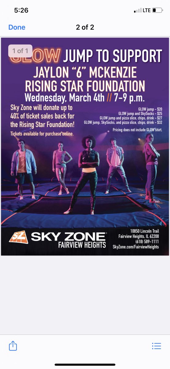 GLOW Jump to Support J6M Rising Star Foundation. Hope to see you there.