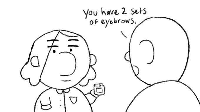 i had a dream that drinking a cherry bubly made you grow a second pair of eyebrows; send tweet. 