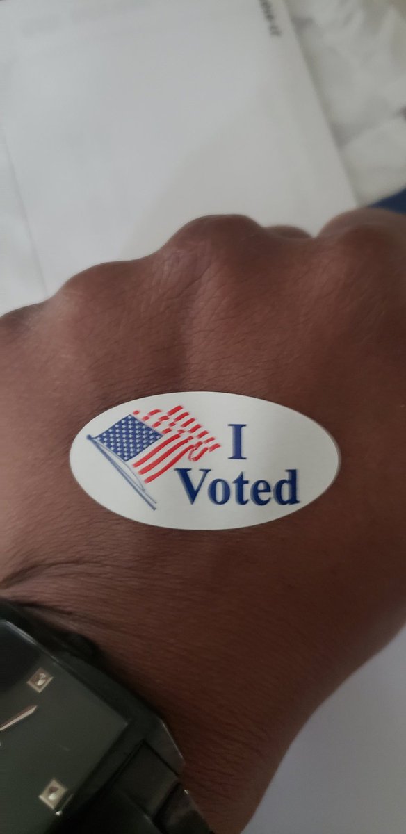 Of course I did!! To many sacrifices for me not to! #Vote2020 #RockTheVote #votingmatters #exerciseyourvote