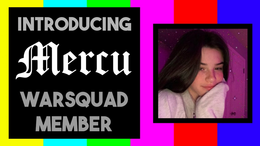 Xeno_io's tweet photo. Welcome Mercu as a warsquad member https://t.co/5GlPABIPBP