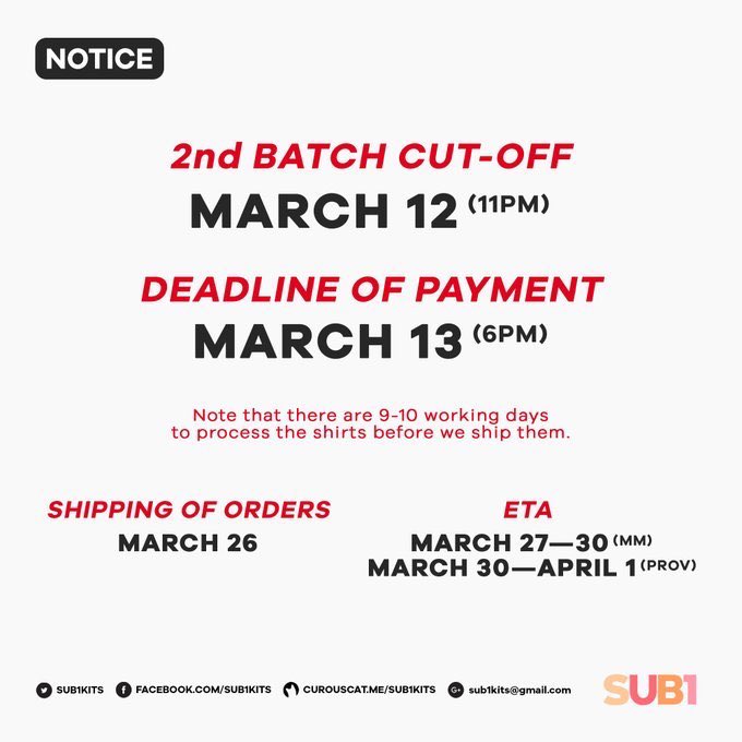 SUB1KITS's tweet photo. PH ORBITS! π«
β¨ YES WE DO HAVE A 2ND BATCH FOR THE FANMADE LOONA B#RN SHIRTS! β¨
Let your fellow orbits know we're still taking orders! GROUP ORDERS are highly encouraged to minimize shipping costs.
Get yours here: https://t.co/nZNdTKKAji
#SUB1KITS #LOONA #LOONAPH #μ΄λ¬μμλ
https://t.co/spLnSWDtsX