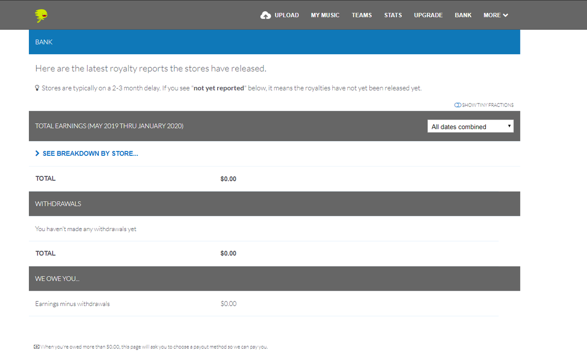 yongeei2016's tweet photo. @DistroKid Why was the balance after the update to my account? Are distrokids scam ? https://t.co/4QytElfBhn