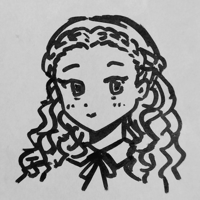 筆ペン一発描き関裕美のtwitterイラスト検索結果