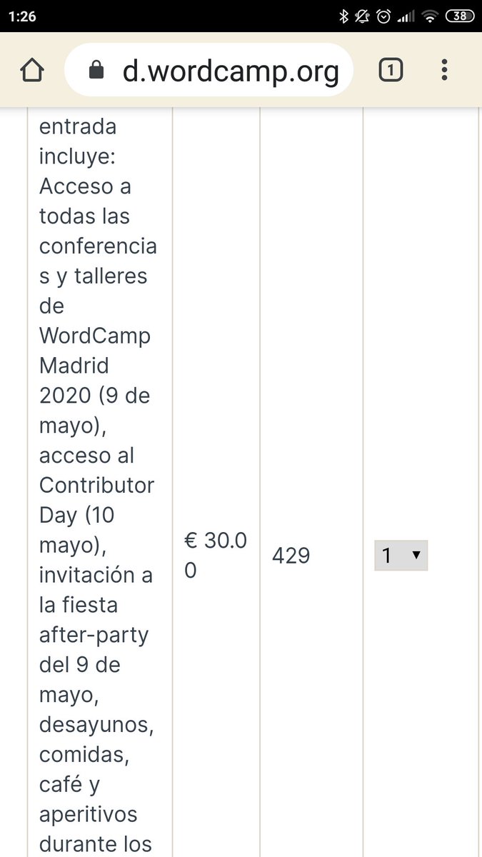 Que ya quedan algo más de 400 nada más .