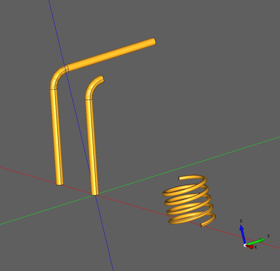 DanSGiesbrecht's tweet image. Finally starting to learn #CadQuery - here&apos;s the beginnings of a PCB-mount helical antenna parametric 3D model, for use in @kicad_pcb