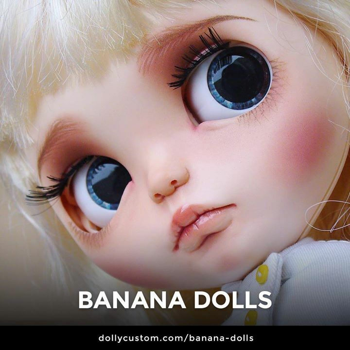Check out Banana Dolls at the DollyCustom site: dollycustom.com/banana-dolls/ #dollycustom