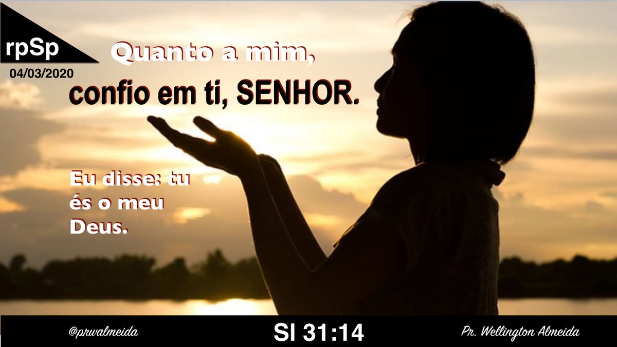 prwalmeida's tweet photo. #Sl31|"aquilo que Deus disse jamais falhará. É melhor confiar no Senhor do que pôr a confiança em príncipes.Temos de ensinar toda pessoa a depor pela oração, suas petições... Com certeza virá força e graça àquele que assim procede, pois o Senhor o prometeu.(2MCP,765)#PrimeiroDeus https://t.co/x5hCh8vFCa