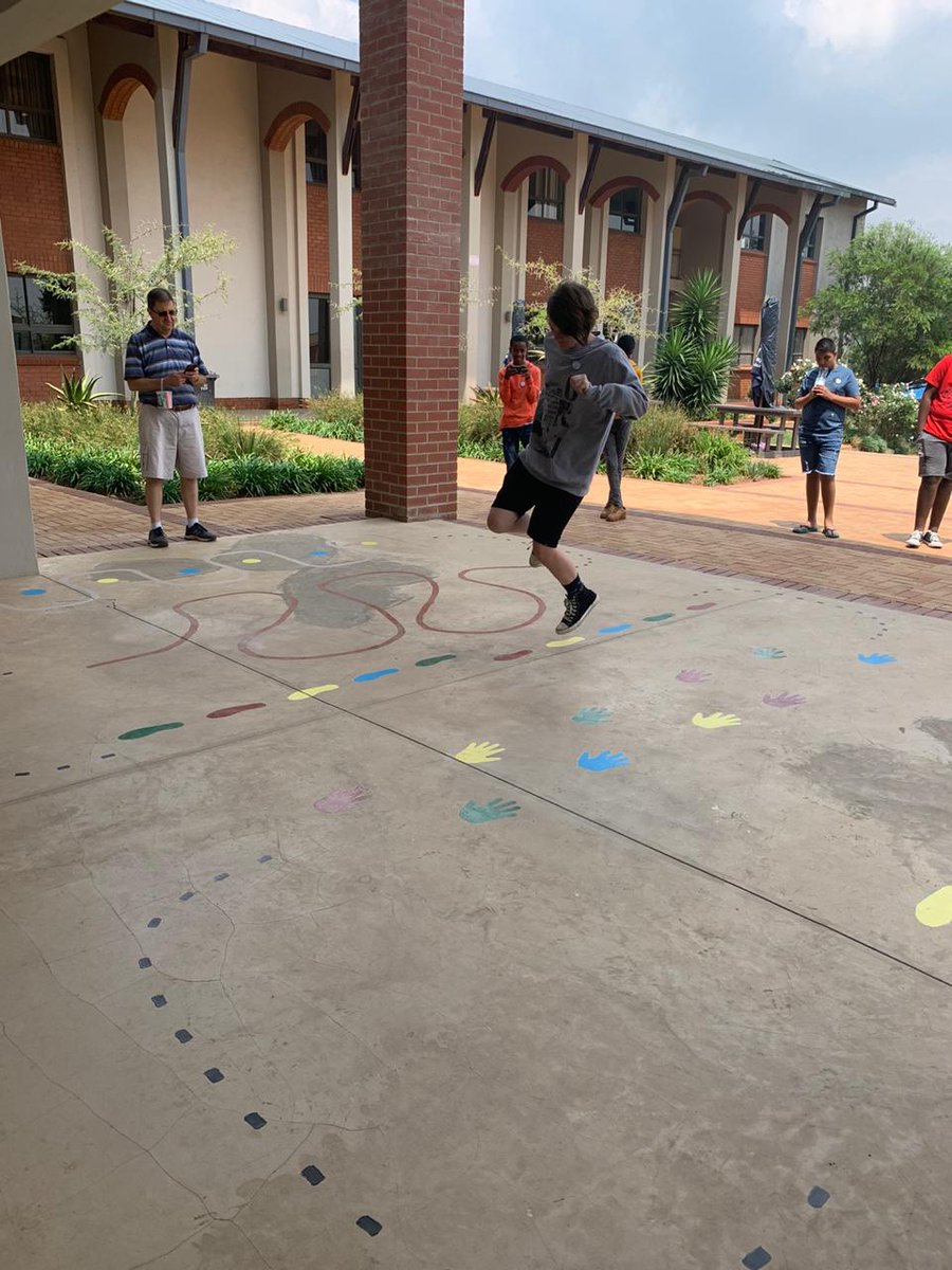 Abbotts_South's tweet photo. We added some games in front of the office recently. Haven't tried it out? Go check it out!
 
#southies #games #paint #jump #crawl #footprints #run #saturday @Abbotts_College https://t.co/ATVmesLDkR