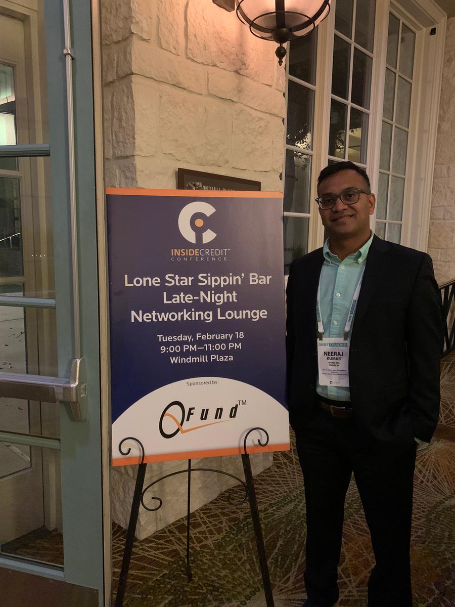 qfunds's tweet photo. QFund team had a great time at the Inside Credit Conference in San Antonio! We were the proud sponsors of the event "Lone Star Sippin' Bar Late Night Networking lounge".
#qfund #insidecredit #networking #latenight #loans #shorttermloans https://t.co/a6mLH8wlTY