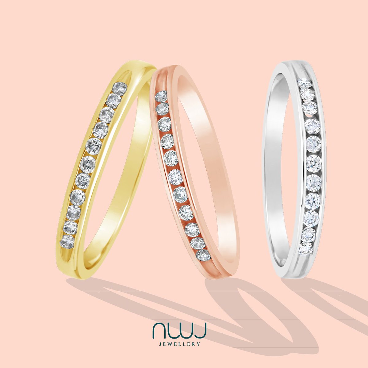 NWJ_Jewellery's tweet photo. Channel your inner goddess, spoil yourself to a little 50% off!
18ct gold & diamond bands:
Value R12998, Less 50% R6499 each
https://t.co/Jqz47eGCSk
#Lovenwj #thesale #jewellerylovers #Diamonds #diamondsofinstagram #lotsoflove #stackingrings
#jewellerysouthafrica https://t.co/bf33ocCmgk