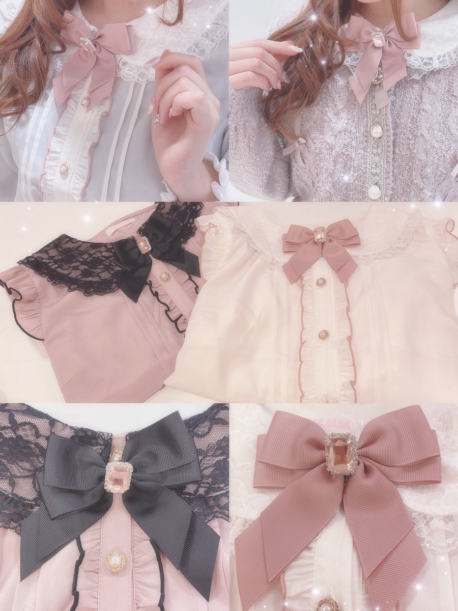 Lizlisa 00s coquette 旧タグ デカリボン 森ガール ブラウス Lizlisa 00s coquette 旧タグ デカリボン 森ガール ブラウス Lizlisa