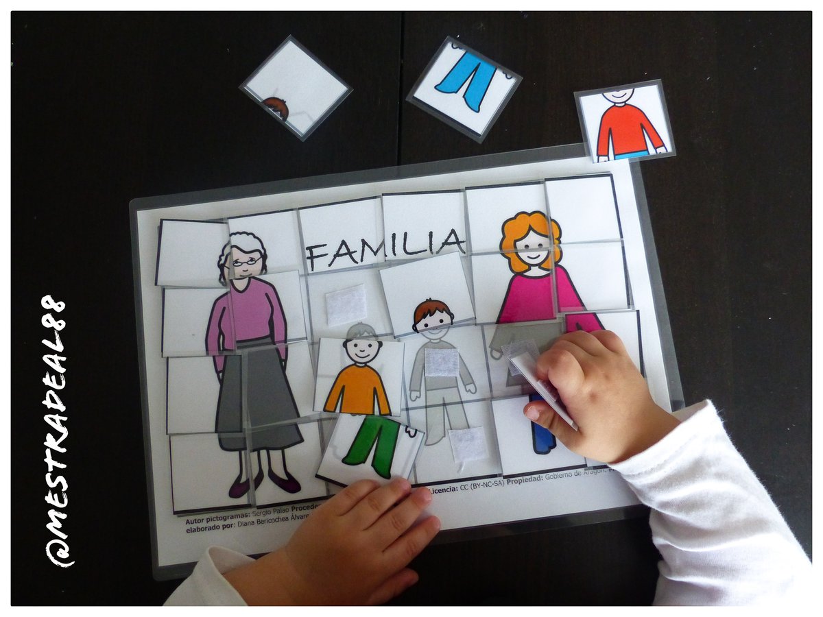 arasaac's tweet photo. 🅿︎🆄🆉🆉🅻🅴🆂 #materialTEACCH #pictogramasARASAAC
👦👧👉🧩""TEACCH - Puzzles de vocabulario básico"😍‼
- Descargar el material desde ARASAAC:
➡🖥https://t.co/D53i1zrXRk
➡🖥https://t.co/igglq7em6P
➡🖥https://t.co/Di96DTaRsv
➡🖥https://t.co/KnnF4l9dAU
Gracias a Diana. https://t.co/gJTc0eeDdo